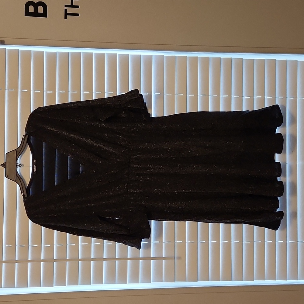 (3 ITEMS FOR $25)Elegant Shein Black Shimmery Dress Size 2XL